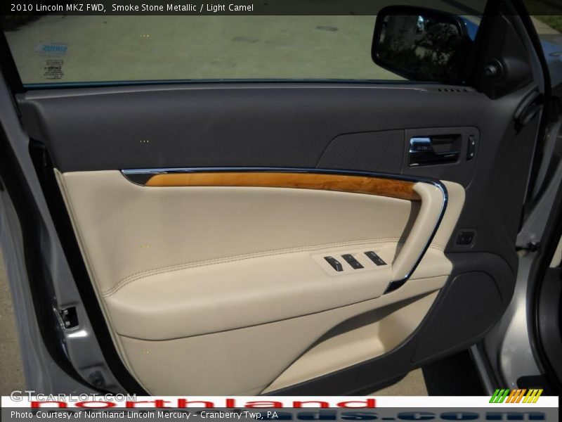 Smoke Stone Metallic / Light Camel 2010 Lincoln MKZ FWD