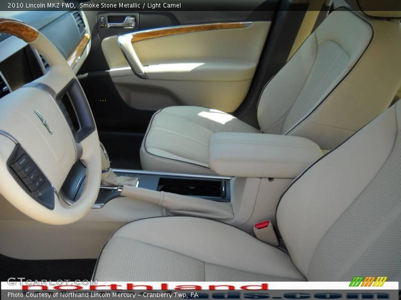 Smoke Stone Metallic / Light Camel 2010 Lincoln MKZ FWD