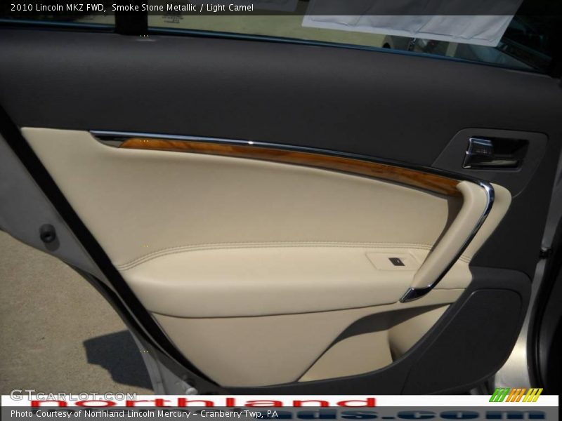 Smoke Stone Metallic / Light Camel 2010 Lincoln MKZ FWD