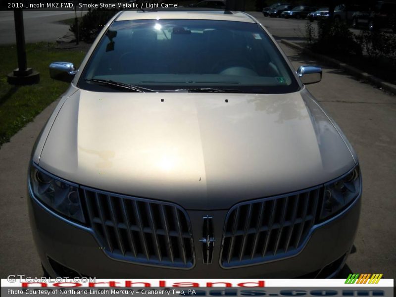 Smoke Stone Metallic / Light Camel 2010 Lincoln MKZ FWD