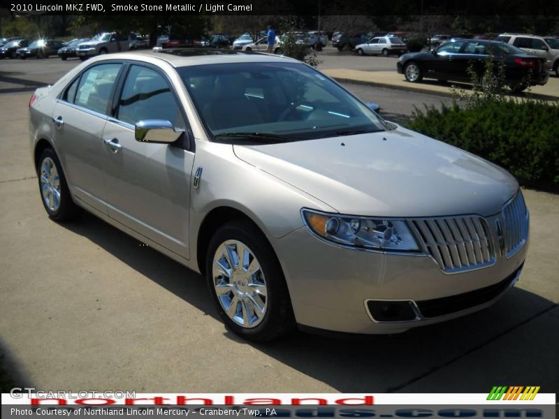 Smoke Stone Metallic / Light Camel 2010 Lincoln MKZ FWD