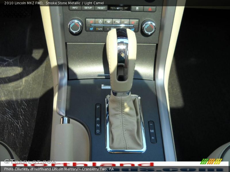 Smoke Stone Metallic / Light Camel 2010 Lincoln MKZ FWD
