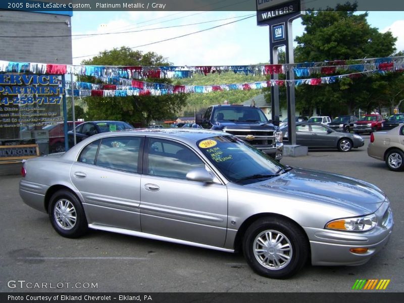 Platinum Metallic / Gray 2005 Buick LeSabre Custom