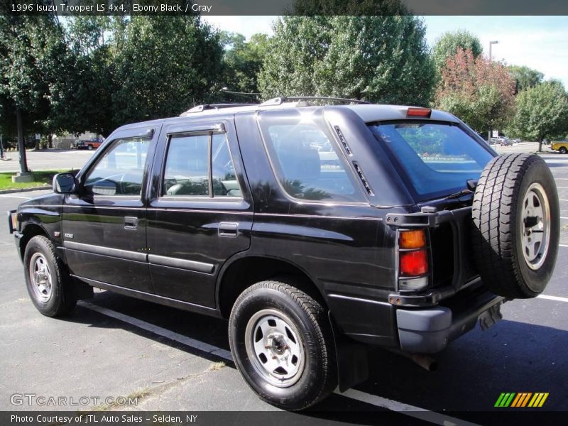 Ebony Black / Gray 1996 Isuzu Trooper LS 4x4
