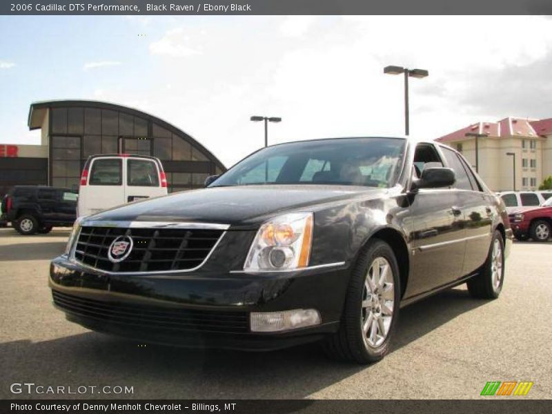 Black Raven / Ebony Black 2006 Cadillac DTS Performance