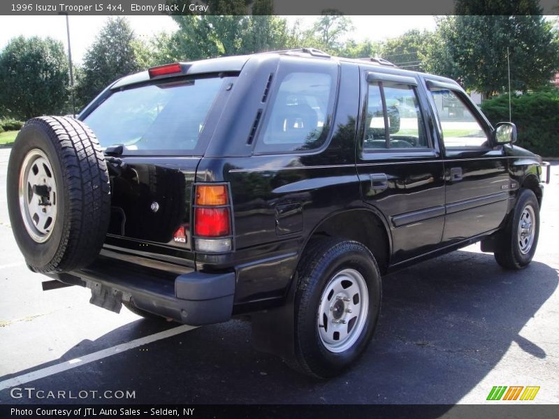 Ebony Black / Gray 1996 Isuzu Trooper LS 4x4