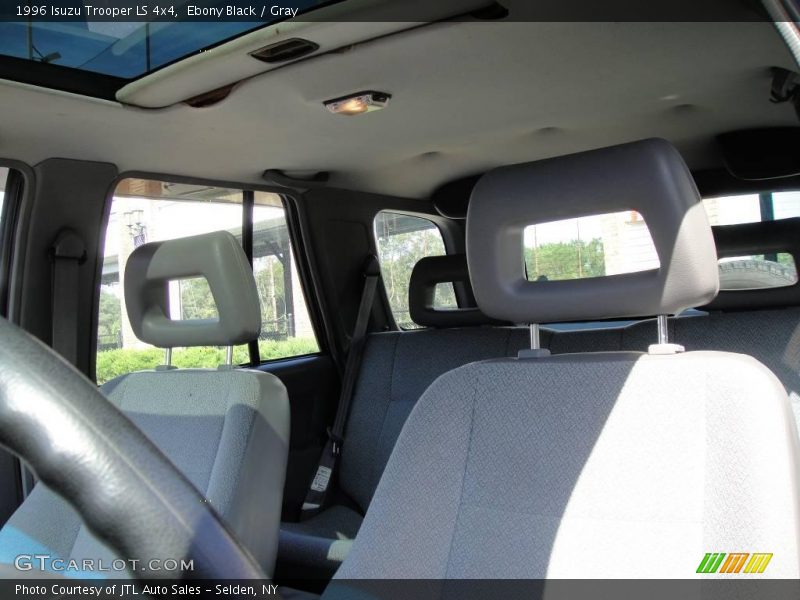Ebony Black / Gray 1996 Isuzu Trooper LS 4x4
