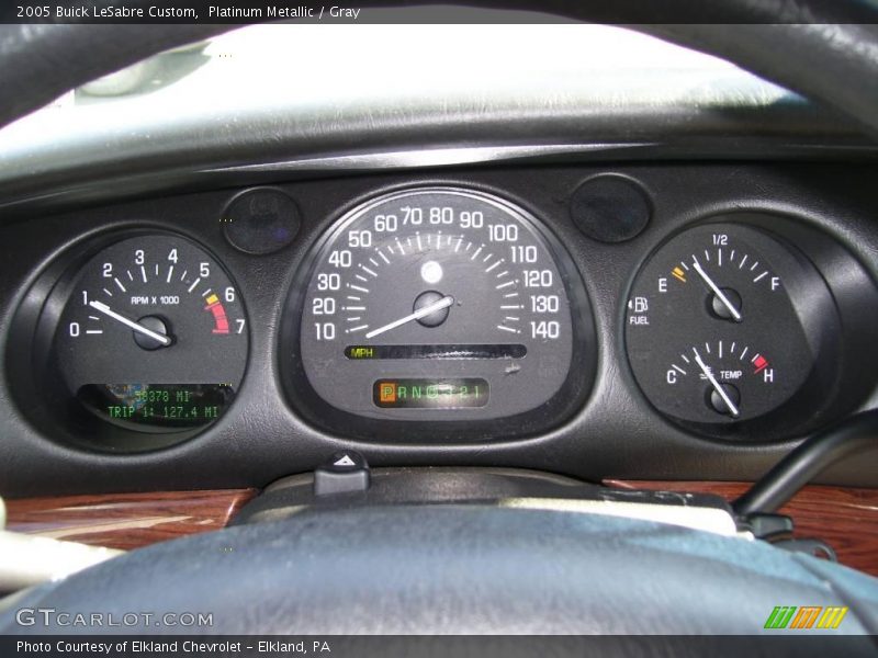 Platinum Metallic / Gray 2005 Buick LeSabre Custom