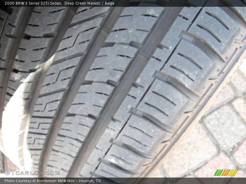 Deep Green Metallic / Beige 2006 BMW 3 Series 325i Sedan
