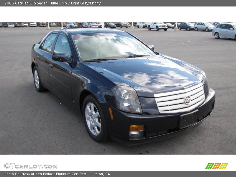 Blue Chip / Light Gray/Ebony 2006 Cadillac CTS Sedan