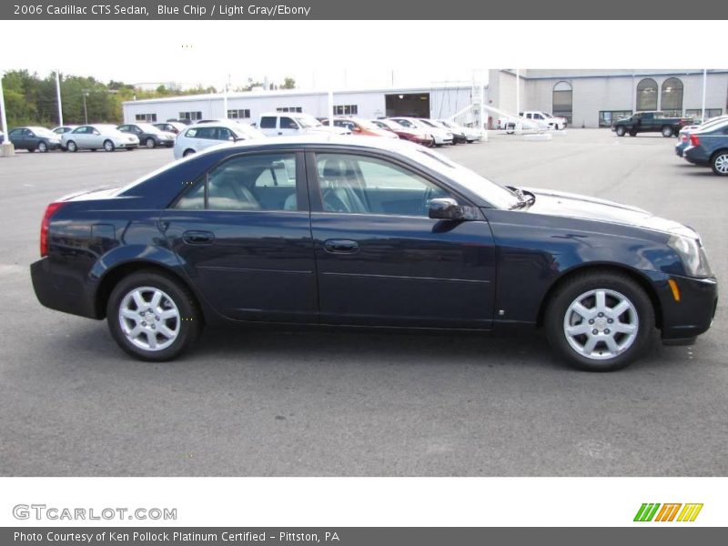Blue Chip / Light Gray/Ebony 2006 Cadillac CTS Sedan