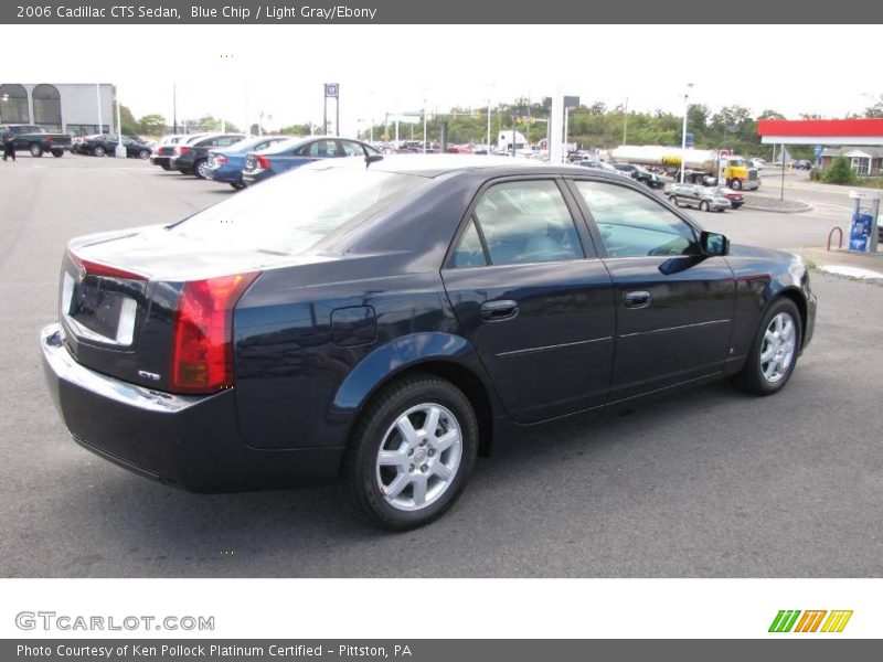 Blue Chip / Light Gray/Ebony 2006 Cadillac CTS Sedan