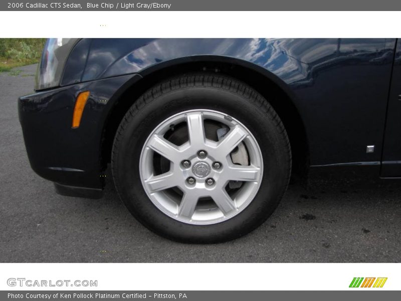 Blue Chip / Light Gray/Ebony 2006 Cadillac CTS Sedan