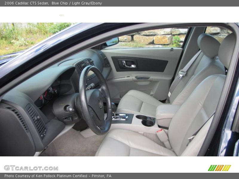 Blue Chip / Light Gray/Ebony 2006 Cadillac CTS Sedan