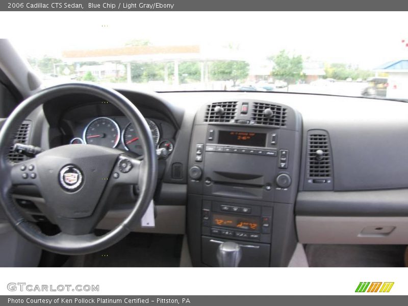 Blue Chip / Light Gray/Ebony 2006 Cadillac CTS Sedan
