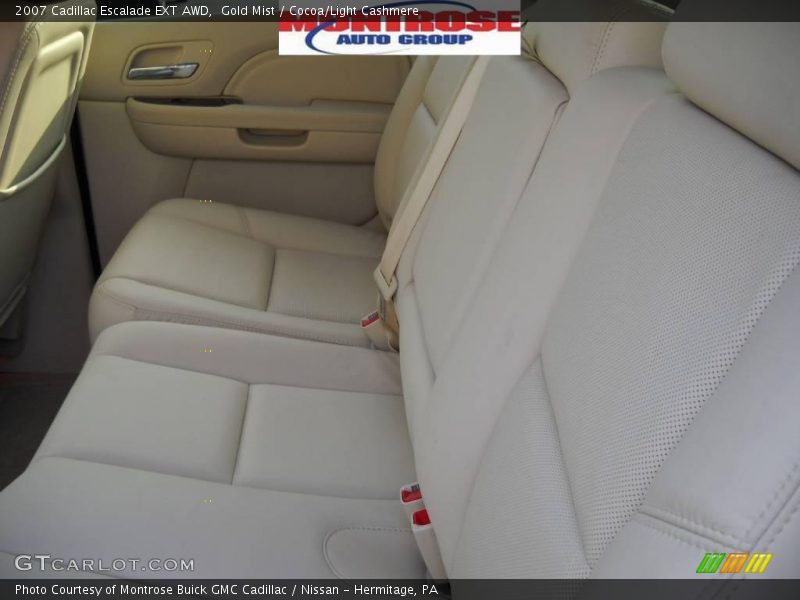 Gold Mist / Cocoa/Light Cashmere 2007 Cadillac Escalade EXT AWD