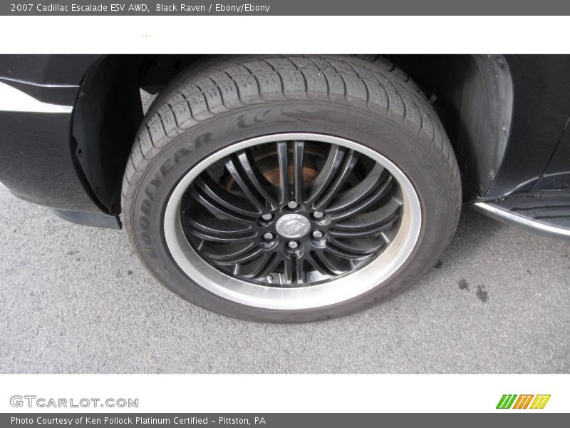 Black Raven / Ebony/Ebony 2007 Cadillac Escalade ESV AWD