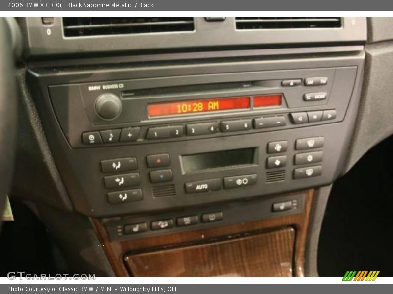 Black Sapphire Metallic / Black 2006 BMW X3 3.0i