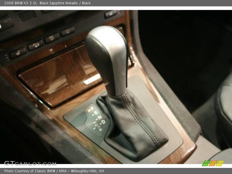 Black Sapphire Metallic / Black 2006 BMW X3 3.0i