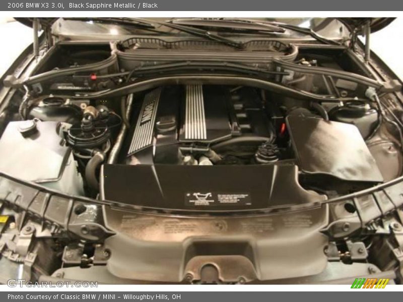 Black Sapphire Metallic / Black 2006 BMW X3 3.0i