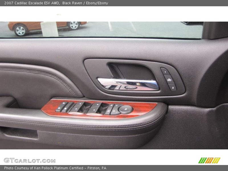 Black Raven / Ebony/Ebony 2007 Cadillac Escalade ESV AWD