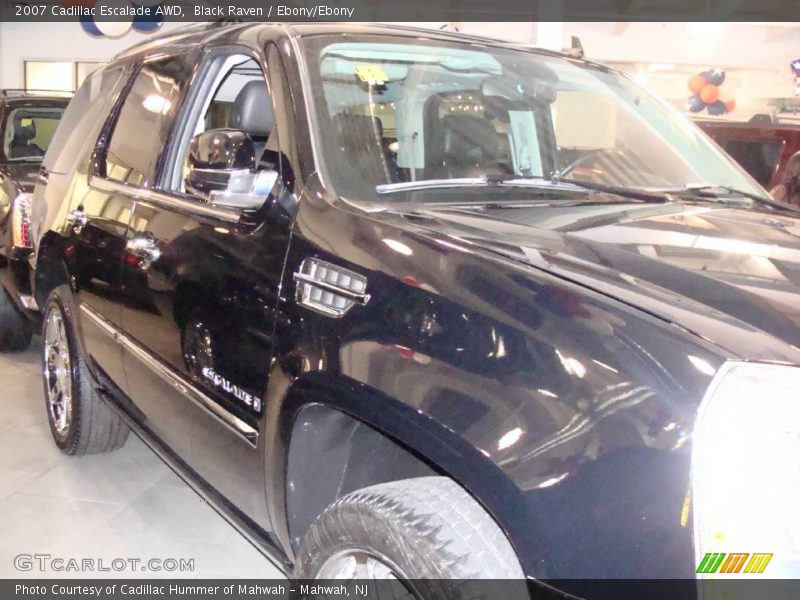 Black Raven / Ebony/Ebony 2007 Cadillac Escalade AWD