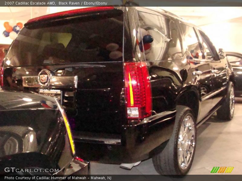 Black Raven / Ebony/Ebony 2007 Cadillac Escalade AWD