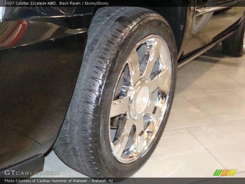 Black Raven / Ebony/Ebony 2007 Cadillac Escalade AWD