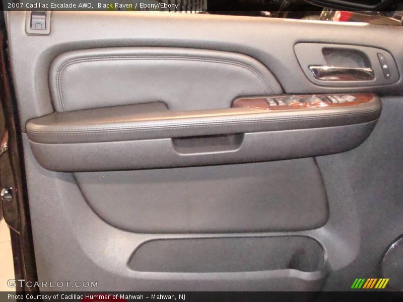 Black Raven / Ebony/Ebony 2007 Cadillac Escalade AWD