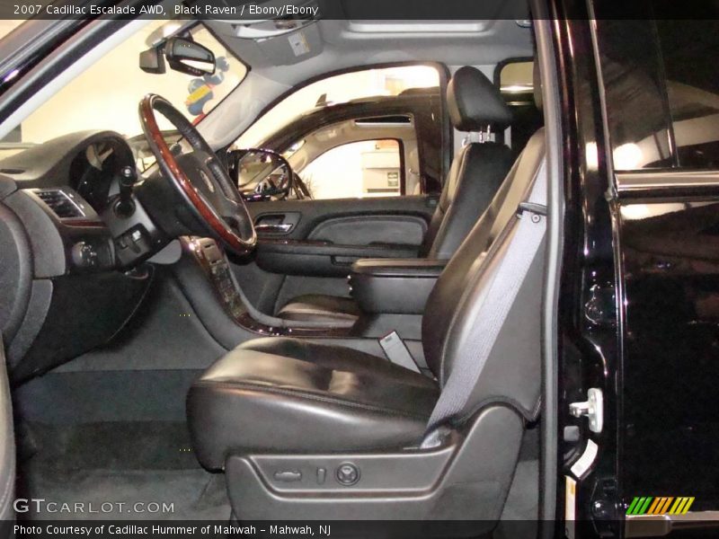 Black Raven / Ebony/Ebony 2007 Cadillac Escalade AWD