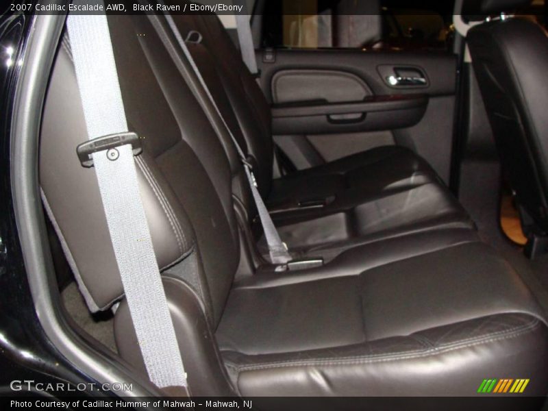 Black Raven / Ebony/Ebony 2007 Cadillac Escalade AWD