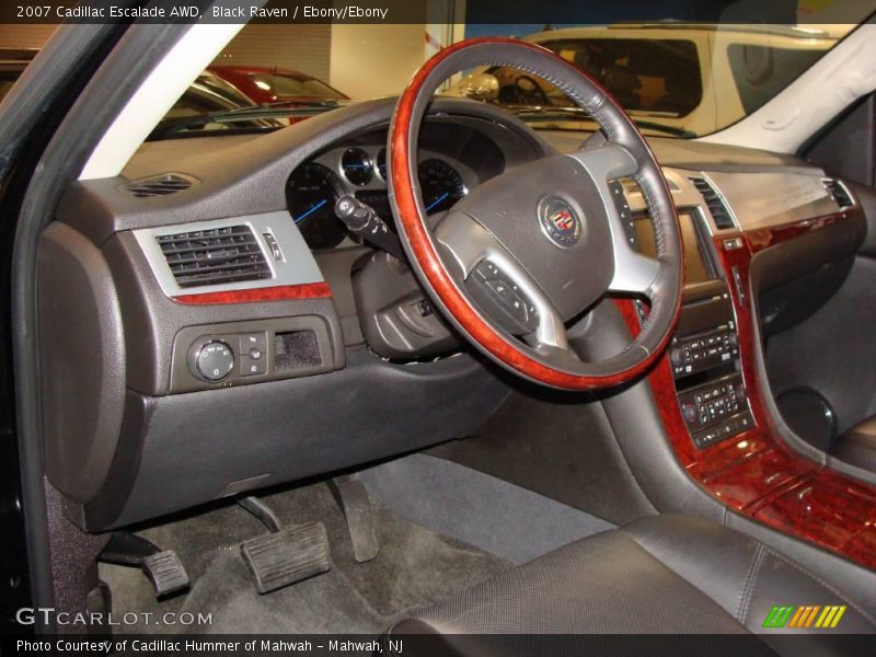 Black Raven / Ebony/Ebony 2007 Cadillac Escalade AWD