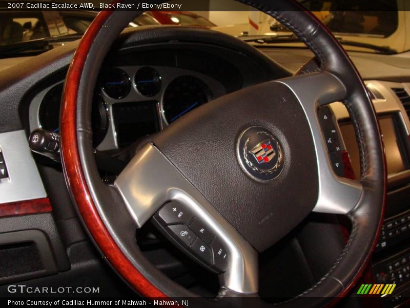 Black Raven / Ebony/Ebony 2007 Cadillac Escalade AWD