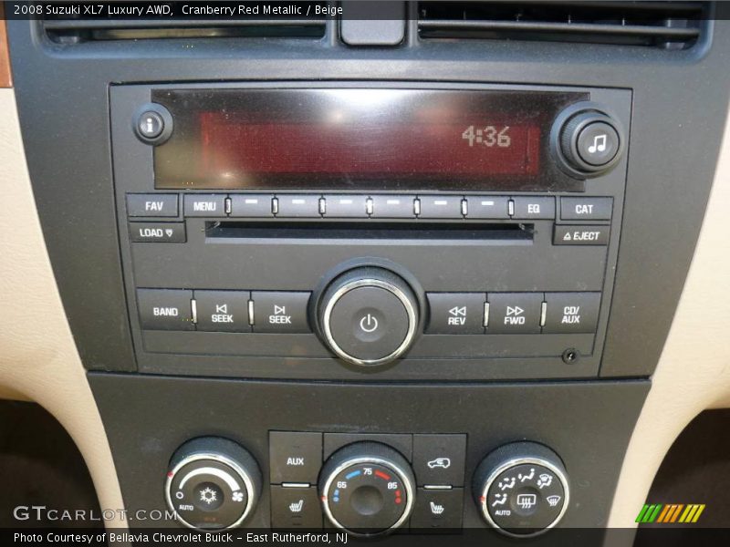 Cranberry Red Metallic / Beige 2008 Suzuki XL7 Luxury AWD