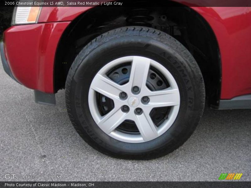 Salsa Red Metallic / Light Gray 2006 Chevrolet Equinox LS AWD