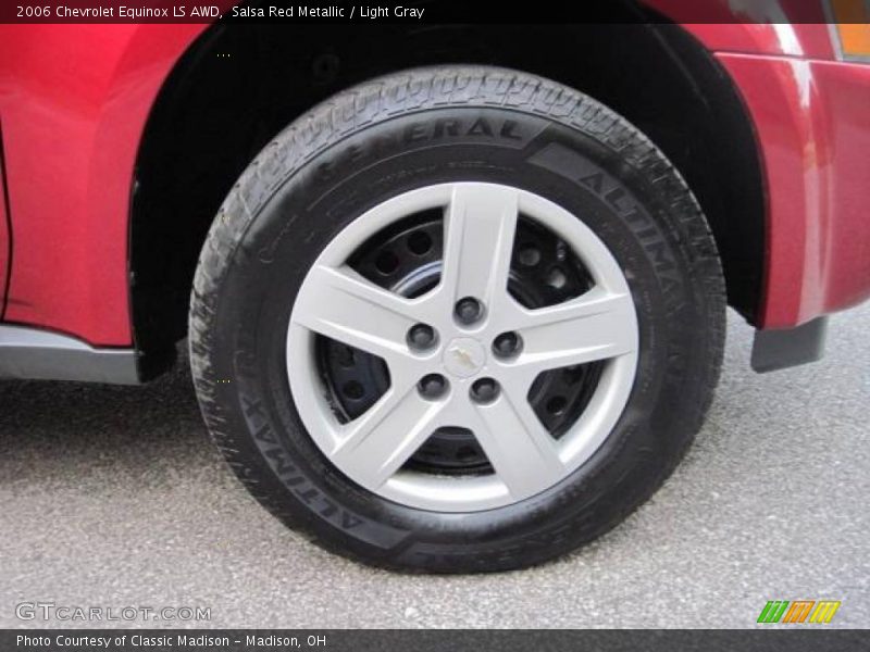 Salsa Red Metallic / Light Gray 2006 Chevrolet Equinox LS AWD