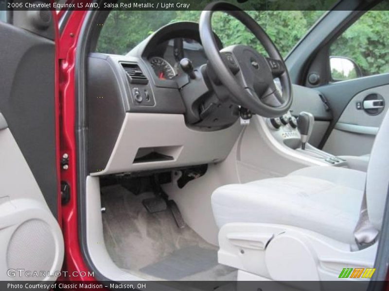 Salsa Red Metallic / Light Gray 2006 Chevrolet Equinox LS AWD