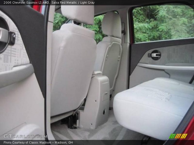 Salsa Red Metallic / Light Gray 2006 Chevrolet Equinox LS AWD