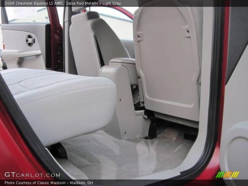 Salsa Red Metallic / Light Gray 2006 Chevrolet Equinox LS AWD