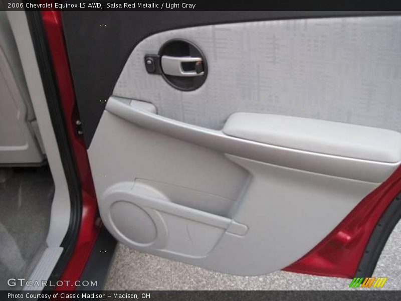 Salsa Red Metallic / Light Gray 2006 Chevrolet Equinox LS AWD