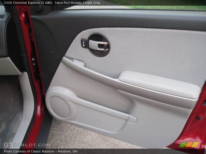 Salsa Red Metallic / Light Gray 2006 Chevrolet Equinox LS AWD
