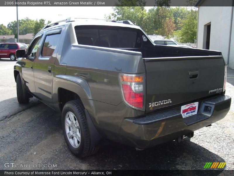 Amazon Green Metallic / Olive 2006 Honda Ridgeline RTS