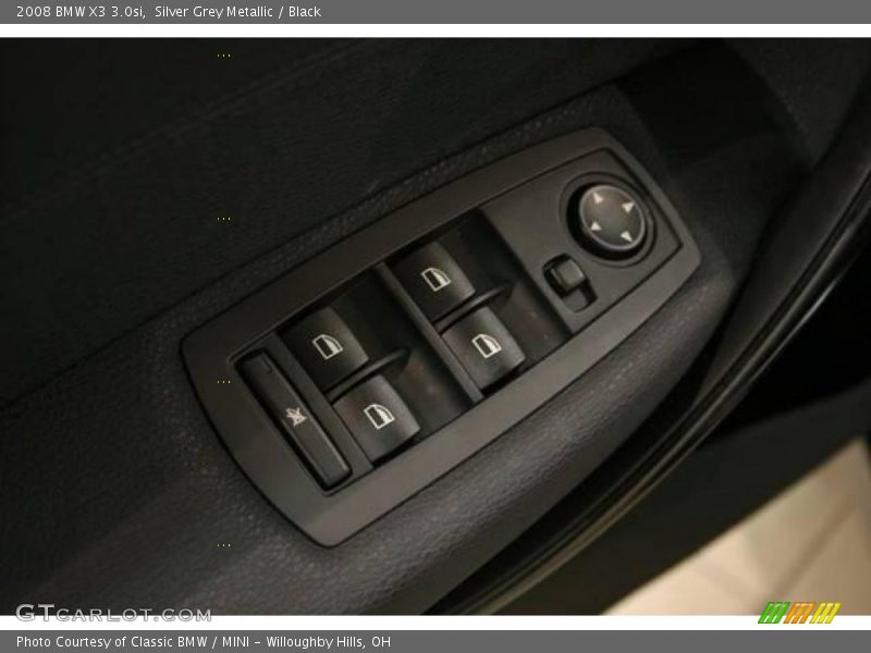 Silver Grey Metallic / Black 2008 BMW X3 3.0si