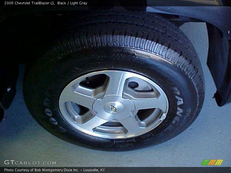 Black / Light Gray 2006 Chevrolet TrailBlazer LS