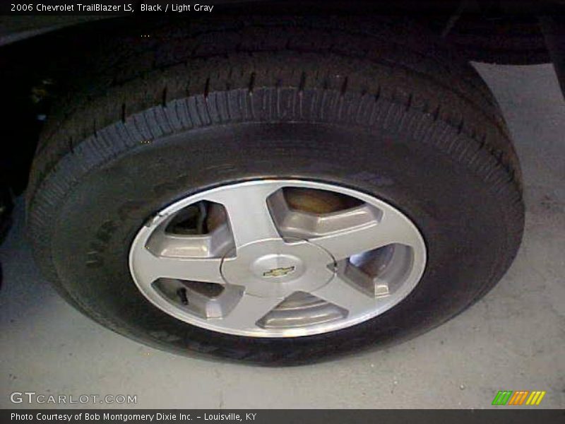 Black / Light Gray 2006 Chevrolet TrailBlazer LS
