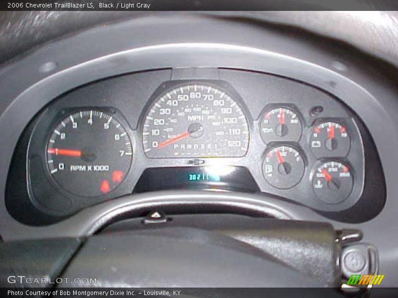 Black / Light Gray 2006 Chevrolet TrailBlazer LS