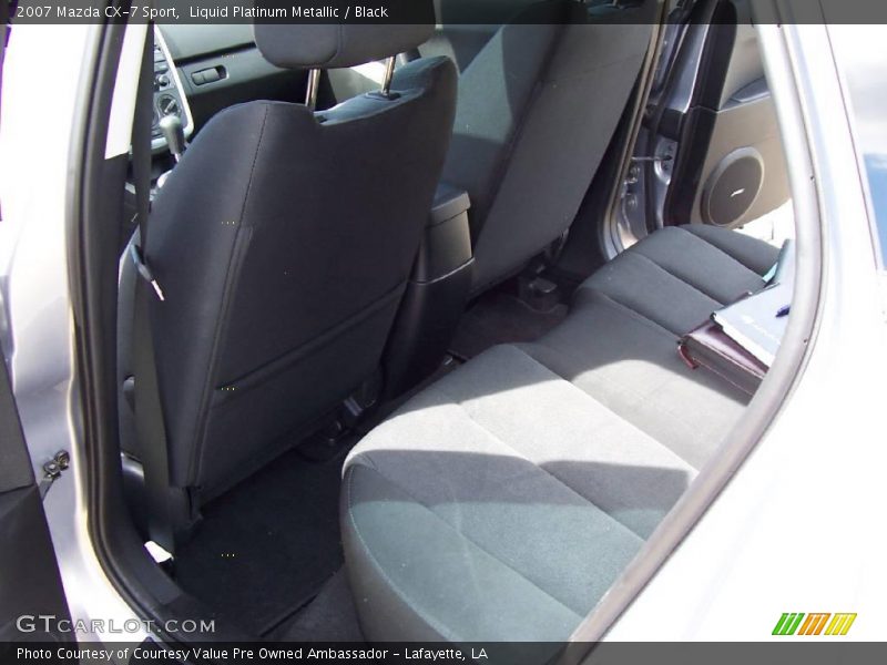 Liquid Platinum Metallic / Black 2007 Mazda CX-7 Sport