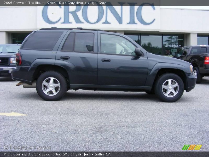 Dark Gray Metallic / Light Gray 2006 Chevrolet TrailBlazer LS 4x4