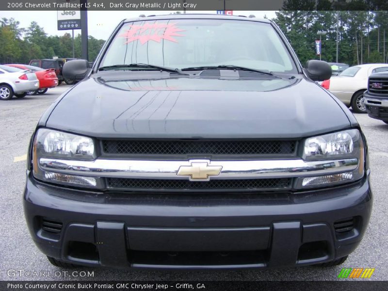 Dark Gray Metallic / Light Gray 2006 Chevrolet TrailBlazer LS 4x4