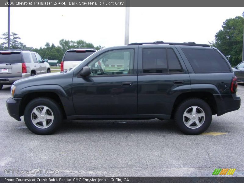 Dark Gray Metallic / Light Gray 2006 Chevrolet TrailBlazer LS 4x4